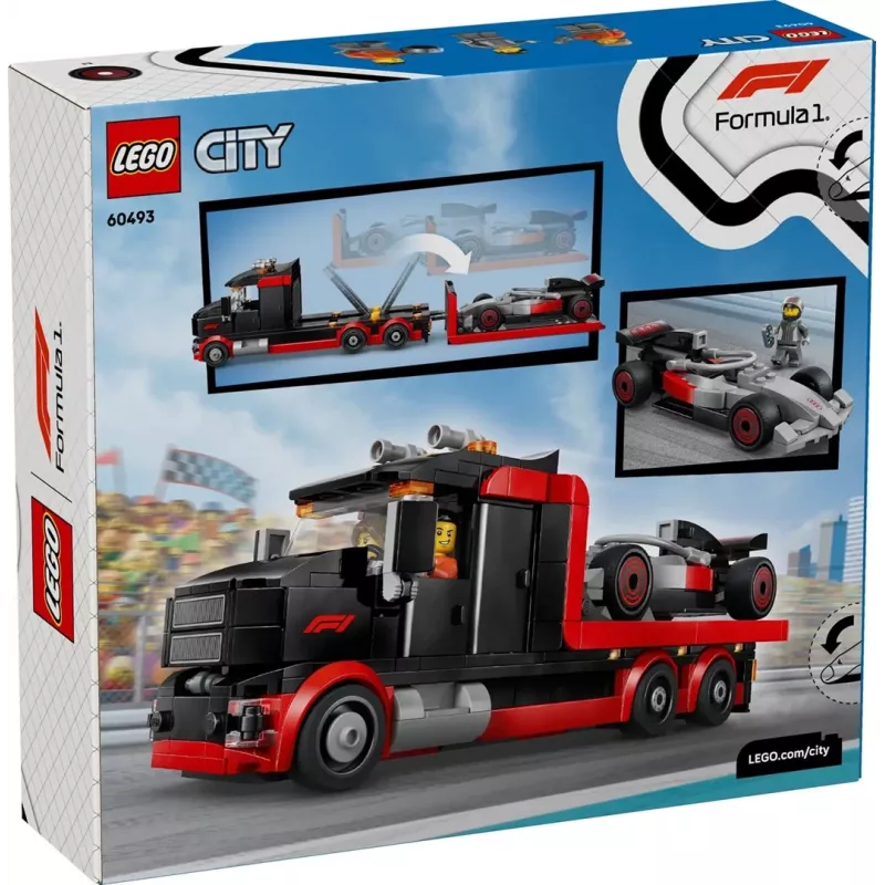LEGO CITY 60493 F1-Show-Truck mit Audi F1-Rennwagen