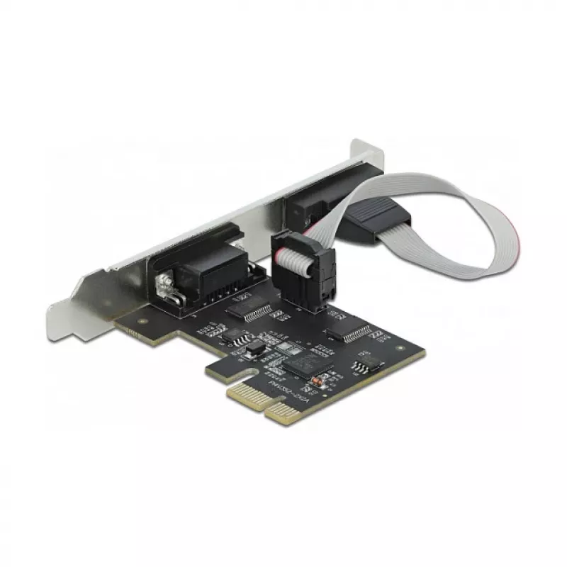 Erweiterungskarte DeLOCK PCI Express x1 auf 2 x Seriell RS-232