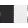 Schreibblock Herlitz 11293073 A4 80 Blatt Schwarz