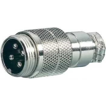 Mikrofonkupplung alan elektronik Midland NC 526 4‑polig für 4‑poligen Stecker und Buchse