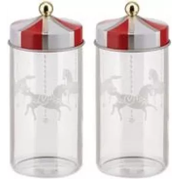 Gewürzglas Alessi Circus MW68S2 Mehrfarbig Transparent 0,15 L