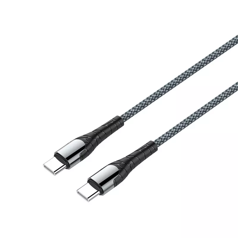 USB-Typ-C-Ladekabel ColorWay CW-CBPDCC040-GR, 65W PD, 1 m, grün