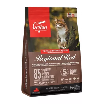 ORIJEN Regional Rot Cat - Trockenfutter für Katzen - 1,8kg