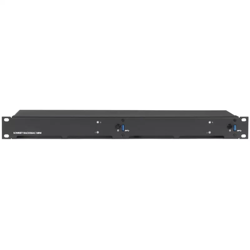 Halterungsset Sonnet RackMac mini 1U Schwarz