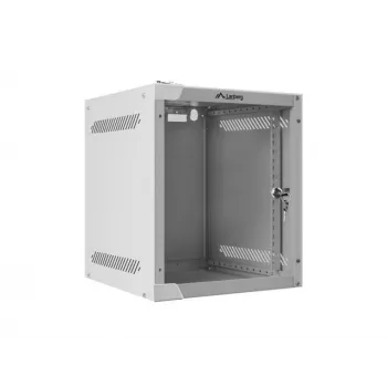 Wandmontage-Rack LANBERG WF10-2306-10S, 6U, 336×280×310 mm, grau, 20 kg