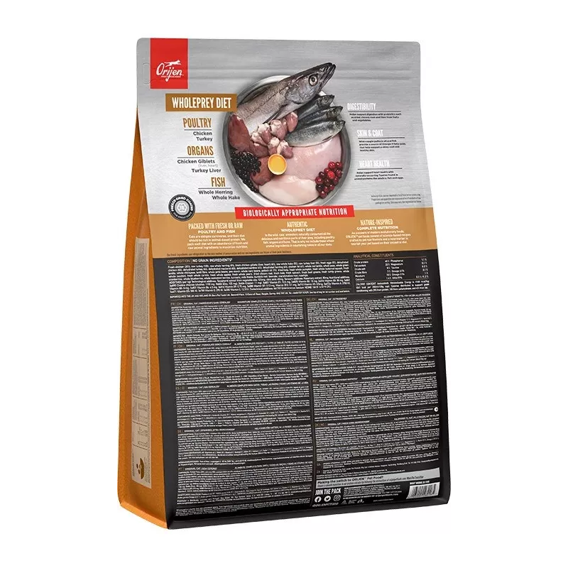 ORIJEN Cat Original - Trockenfutter für Katzen - 1,8 kg