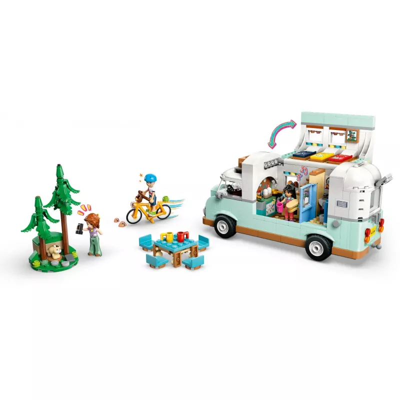 LEGO Motor Home Set 42663 — LEGO Friends Wohnmobil, 778 Teile, 3 Mini-Puppen, ab 7 Jahren