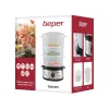 Dampfgarer Beper BC.250 3 Körbe Arbeitsplatte 800 W Edelstahl