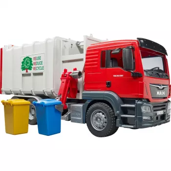 Bruder Man Seitenlader-Müllwagen 2-4 - Alter 5-7