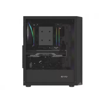 Case Fury Shobo SH4F mit RGB-Fenster und 4 Lüftern MIDI Computer PC