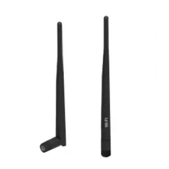 Netzwerkantenne TELTONIKA PR1URF51, 5 dBi, 2,4–2,4835 GHz, RP‑SMA Stecker, 50 Ω, lineare Polarisation, 195 mm, schwarz