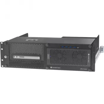 Sonnet xMac Studio/Echo III - Rack (3U) - Kleines & Mittleres Unternehmen - Schwarz - 2 Lüfter - SSD - 40 Gbit/s (XMAC-STD-III)