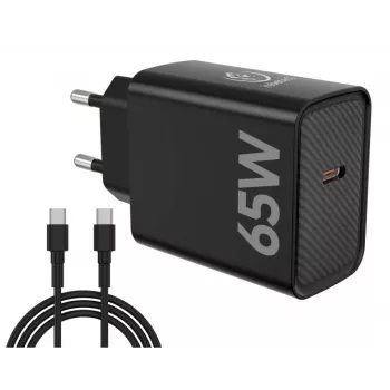 Schnellladegerät PD65W USB-C für Notebooks, Smartphones