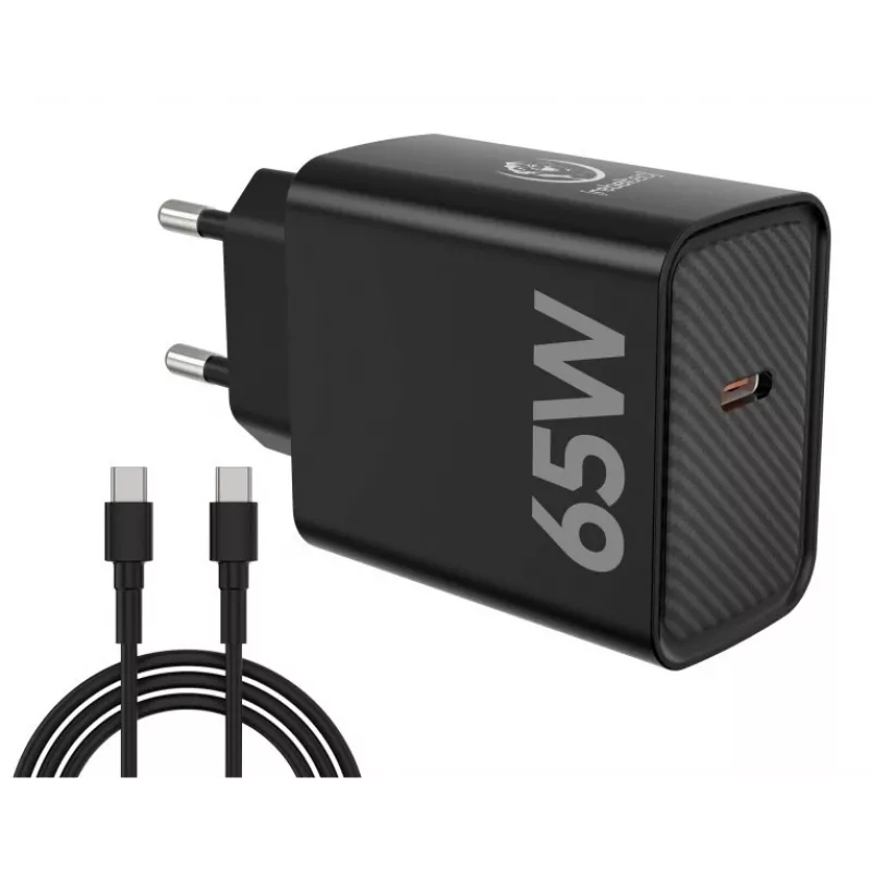 Schnellladegerät PD65W USB-C für Notebooks, Smartphones