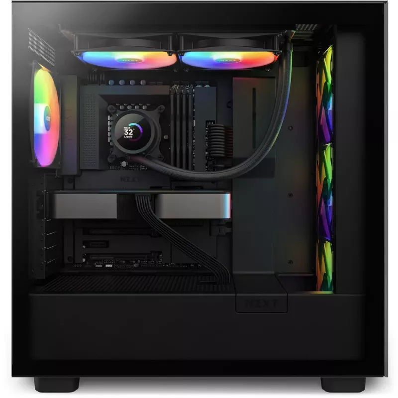 All-in-One-Flüssigkeitskühler NZXT Kraken 280 RGB 14 cm Schwarz