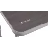 Tisch Outwell Coledale M Grau — Aluminium-Tischplatte und -Gestell, 680×1000 mm, Höhe 56 cm