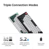 Mechanische Tastatur Keychron Q6H-M1 Wireless RGB Carbon Schwarz