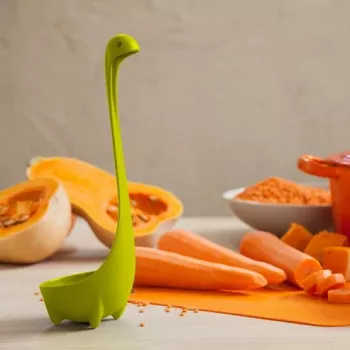 Ladle Ototo Design Nessie Grün Länge 80 mm Breite 88,9 mm Höhe 243,8 mm