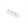 LANBERG PS0-03E-0300-W 3M Weiß 3X 230V Lanter VERLÄNGERUNGSKABEL AUS VOLLKUPFER