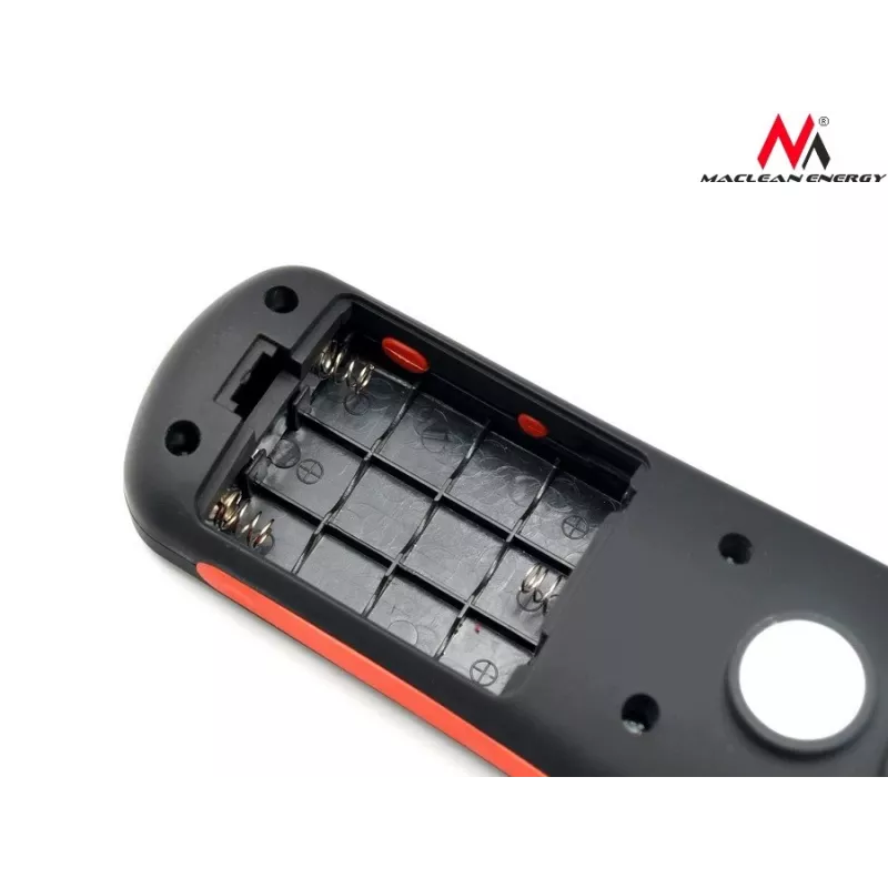 Werkstattleuchte MACLEAN MCE03 — 24 LEDs, Magnetfuß und Haken, batteriebetrieben (3×AAA)