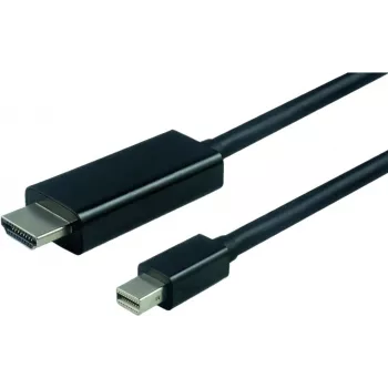 VALUE - Videokabel - DisplayPort / HDMI - Mini DisplayPort (M) auf HDMI (M) - 1 m - Geschirmt - Schwarz (11.99.5795)