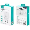 Ladegerät usams USA001630 25W, 1× USB-A + 1× USB-A, Schnellladung