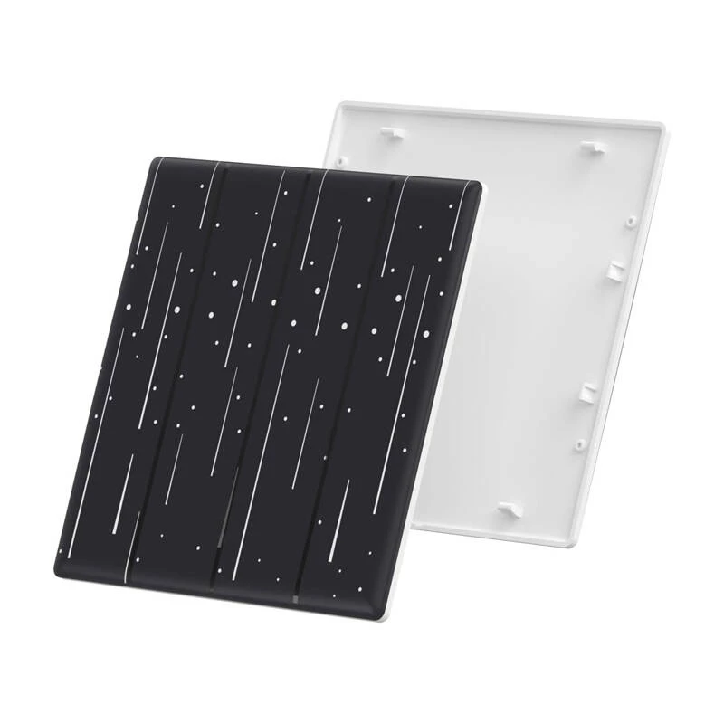 Dekorabdeckung Sonoff T5-4C-86-star für Touch-Schalter — Modell T5-4C-86-star, Wandplatte für 86×86 mm Montage