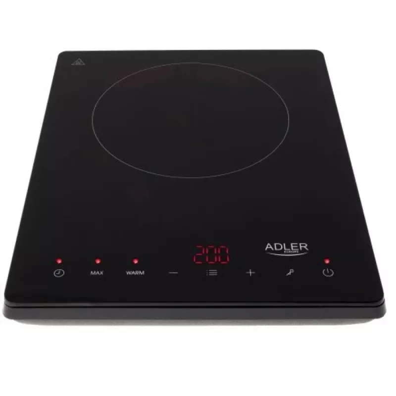 Adler AD 6513 Kochfeld Schwarz Tischgerät 29 cm Zone Induktionskochfeld 1 Zone(n)