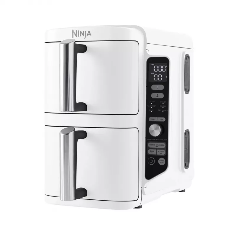Heißluftfritteuse SharkNinja SL400EUWH Doppel 9,5 L 2470 W Weiß