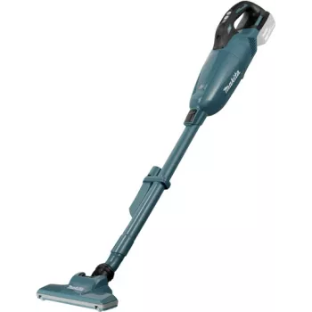 Makita DCL284FZ Stabstauger/Elektrobesen 2-in-1 Stabstaubsauger Akku Trocken Stoff Beutellos Schwarz, Türkis