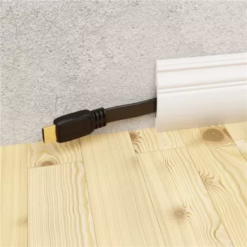 Goobay | High Speed HDMI Flachkabel mit Ethernet | 61279 | HDMI-Stecker (Typ A) | HDMI (Typ A) | HDMI auf HDMI | 2 m