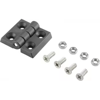 Basetech Kunststoffscharnier 53x44x8mm 53 mm 1 Stück (BT-1697226)
