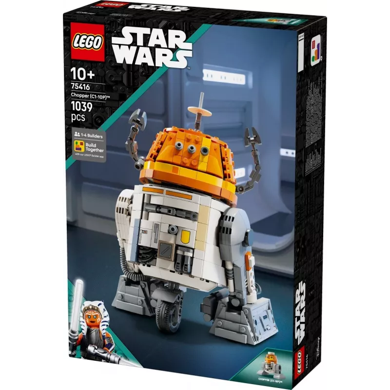 Konstruktionsset LEGO Star Wars Chopper C1-10P Astromech-Droiden-Modell 75416, 1039 Teile, Alter 10+, Höhe 220 mm