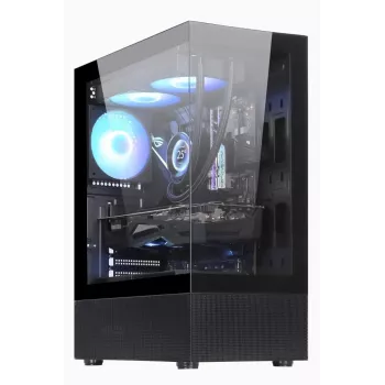 Gehäuse | GOLDEN TIGER | Unterstützte Mainboard-Formfaktoren ATX/Micro-ATX | Schwarz | Midi-Tower | Raider DK-6 | RAIDERDK6