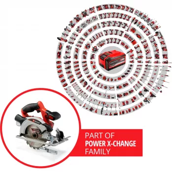 Einhell TE-CS 18/165-1 Li - Solo 16,5 cm Schwarz, Rot, Silber 4200 U/min