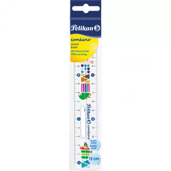 Lineal Pelikan 811224 150 mm Kunststoff Mehrfarbig