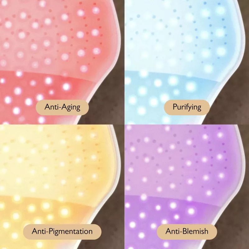 LED-Handmaske silk'n HLM1PE1001 für Hautverjüngung und Feuchtigkeitsversorgung