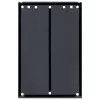 Mini-ITX/mATX PC-Gehäuse Lian Li A3-mATX Wood Edition — Walnuss-Frontblende, schwarzes Chassis