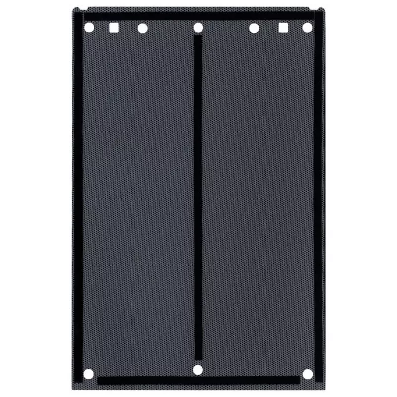 Mini-ITX/mATX PC-Gehäuse Lian Li A3-mATX Wood Edition — Walnuss-Frontblende, schwarzes Chassis