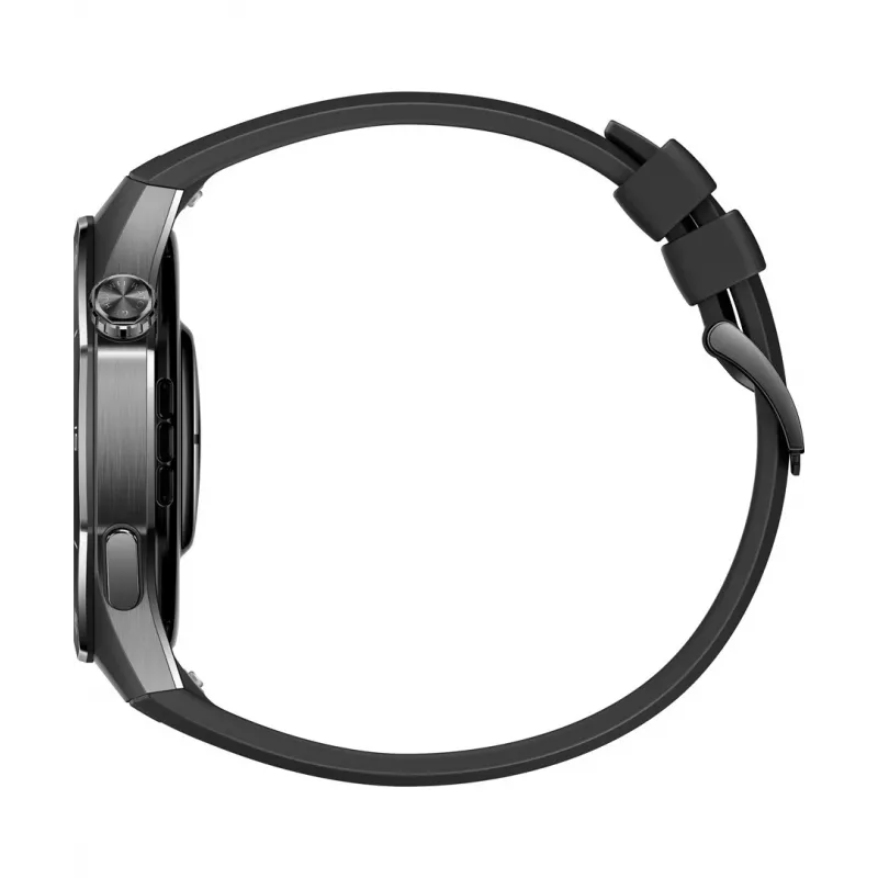 Smartwatch HUAWEI WATCH GT5 Pro 46mm — 1,43 Zoll AMOLED, GPS, 524 mAh, Titangehäuse, schwarzes Armband