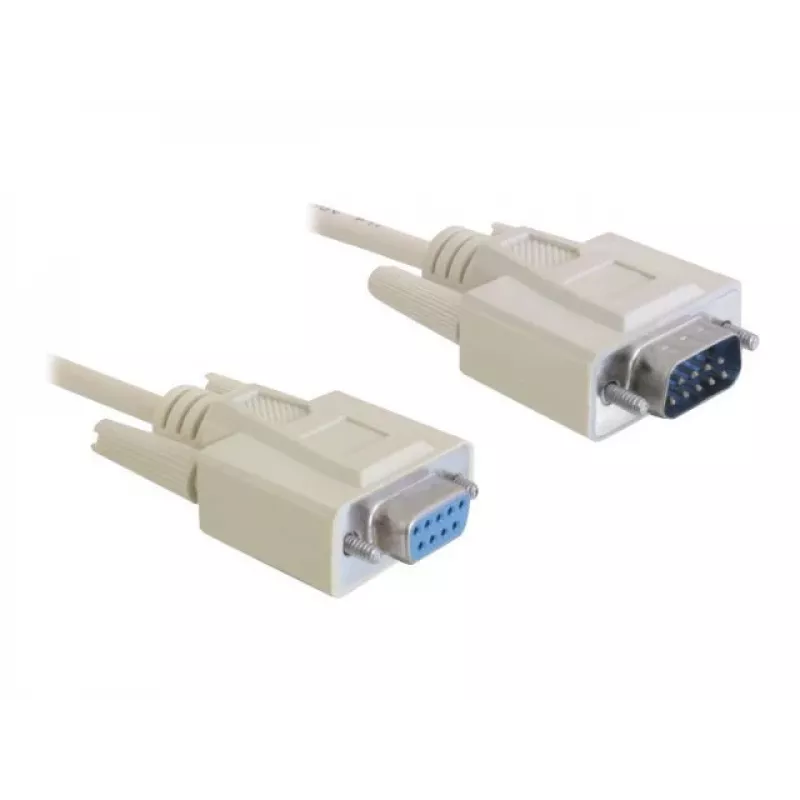 Serielles Kabel DeLOCK Sub-D9 84016 5m Beige