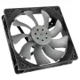 Lüfter Akasa OTTO SF12 Computergehäuselüfter 12 cm Schwarz Grau