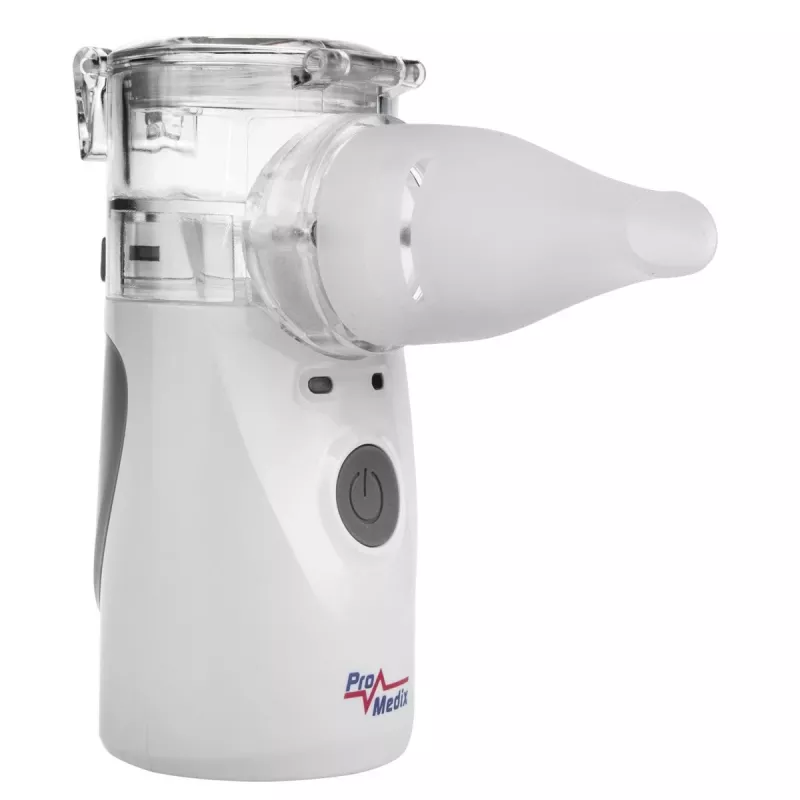 Tragbarer Mesh-Inhalator ProMedix PR-835 USB-Vernebler, batteriebetriebener tragbarer Vernebler