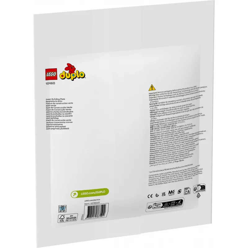 LEGO DUPLO 10460 Grüne Bauplatte