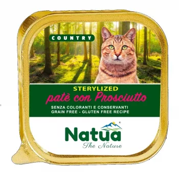 NATUA Country Sterilised Schinken - Nassfutter für Katzen - 100g