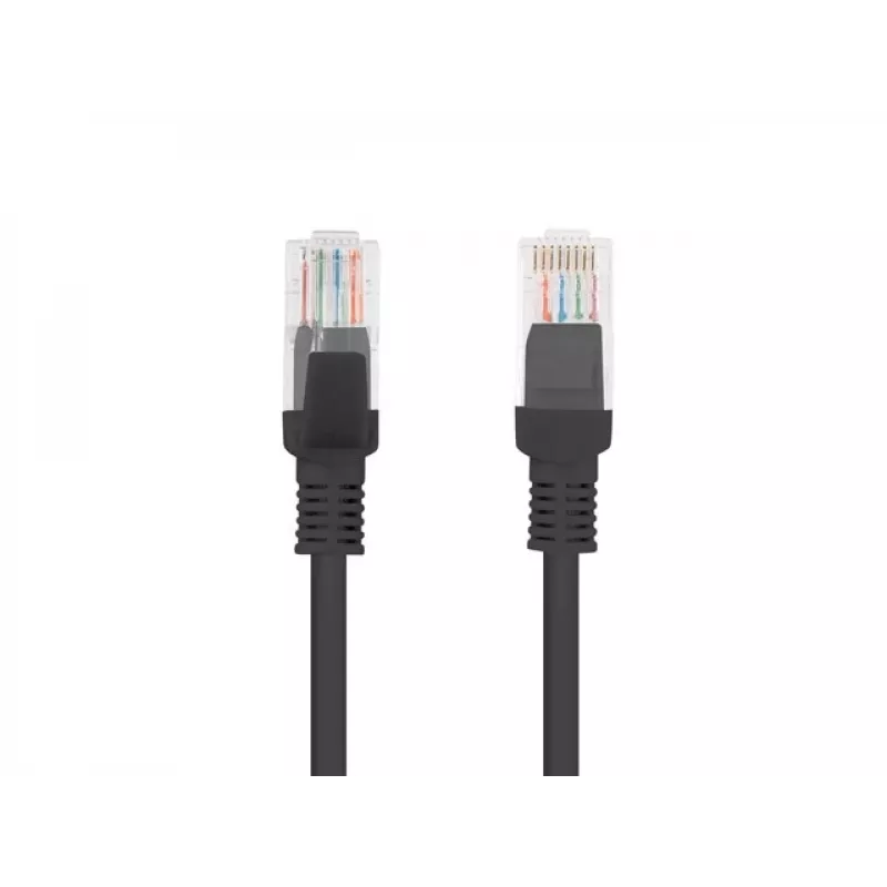 Patchkabel Cat.5e 1,5M UTP schwarz