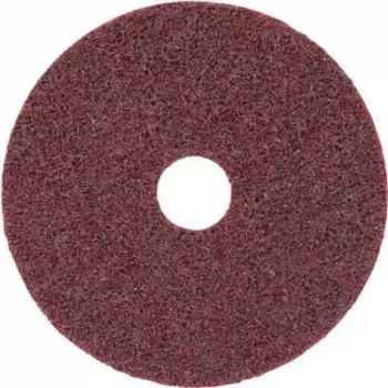 3M Schleifvlies-Scheibe grob D.125mm Klett für Reinigungs-/Finishing-Arbeiten (65334)
