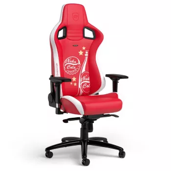 Gaming-Stuhl noblechairs EPIC Nuka-Cola Fallout Edition — ergonomisch, PU-Leder, 31,21 kg Gewicht