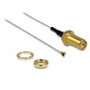 Koaxialkabel DeLOCK 88815 0,2 m MHF IV (I-PEX) RP-SMA Grau