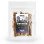 Hundeleckerli UNISZKI Schafshaut 100 g — hypoallergener Lamm-Kauartikel, 100 g Beutel, Protein 50,79 %, Fett 36,37 %